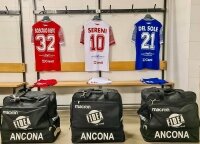 Ancona-Matelica inserita nel girone B di serie C con Fermana e Vis Pesaro.