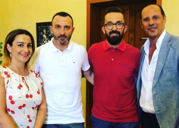 Sangiustese, il dg Cossu incontra il sindaco Gentili